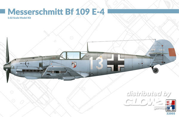 Messerschmitt Bf 109 E-4 - Hobby 2000 1:32 Messerschmitt Bf 109 E-4