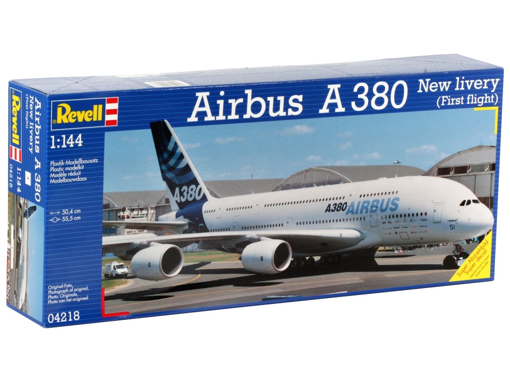 Airbus A380 - Airbus A 380 Design New livery First Flight 1:144