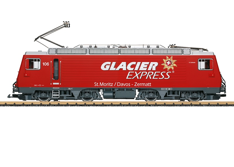 E-Lok HGe 4/4 MGB - Elektrolokomotive HGe 4/4 II Glacier Express