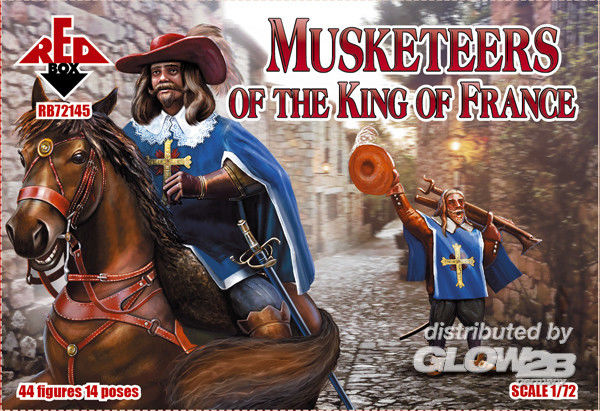 Musketeers of the King of Fra - Red Box 1:72 Musketeers of the King of France