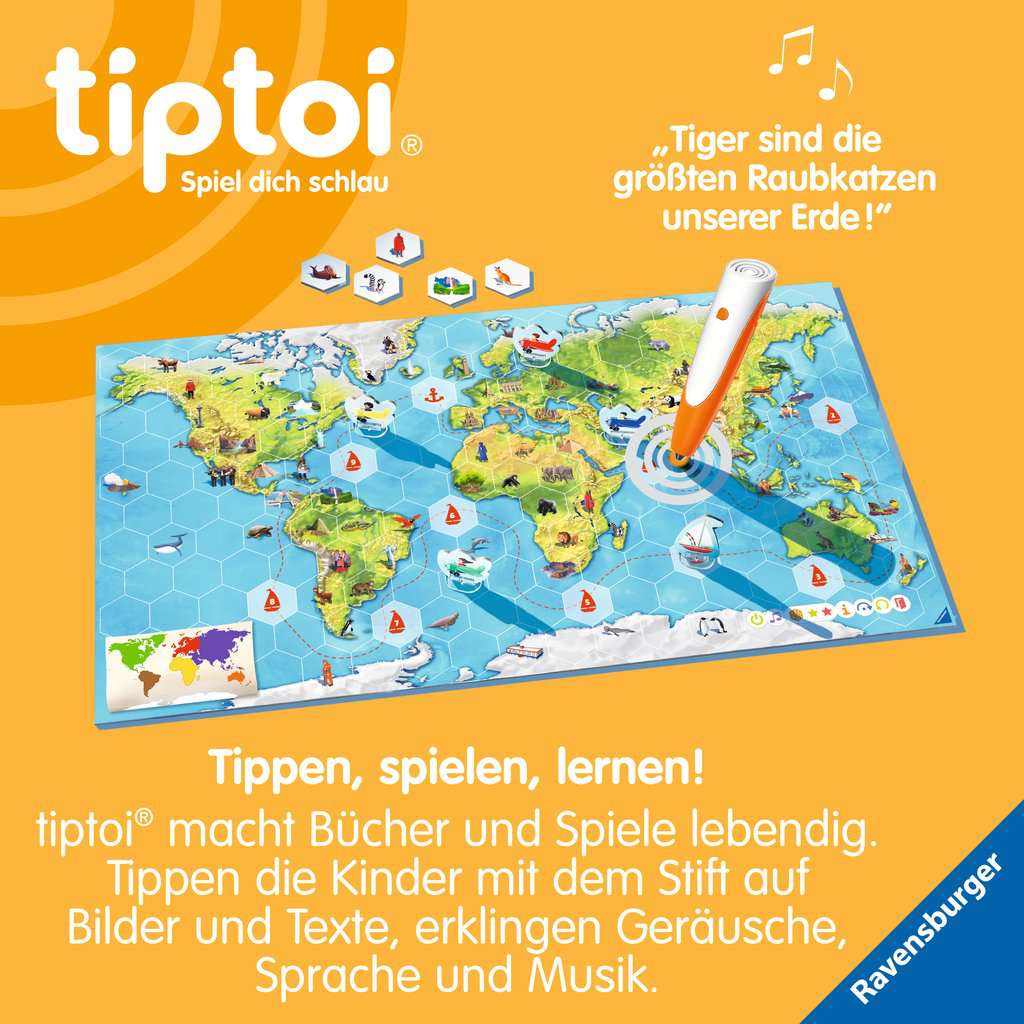 Unsere Reise um d. Welt´22 D - tiptoi® Unsere Reise um die Welt