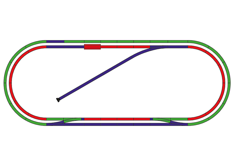Gleis-Ergänzungspackung B2 - Gleis-Ergänzungs-Set B2