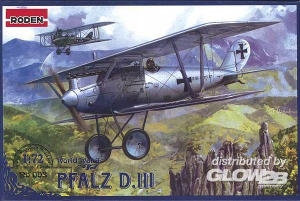 Pfalz D.III - Roden 1:72 Pfalz D.III World War 1