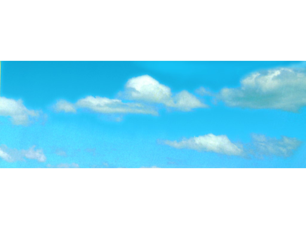 Hintergrundkulisse Wolken, zw - Vollmer