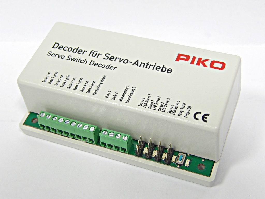 PIKO Decoder für Servo-Antrie - PIKO Decoder für Servo-Antriebe
