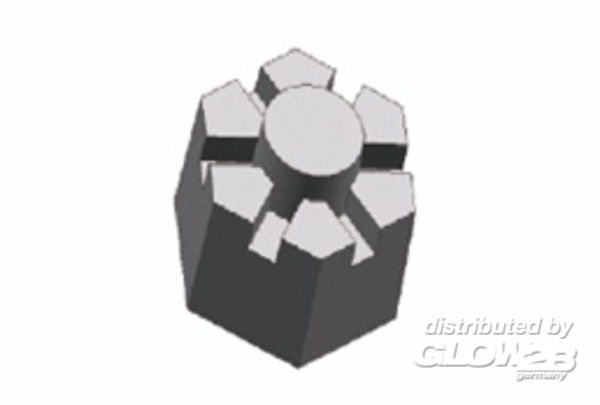 Hexagon Bolt Nuts (German Ver - Bronco Models 1:35 Hexagon Bolt Nuts (German Version)