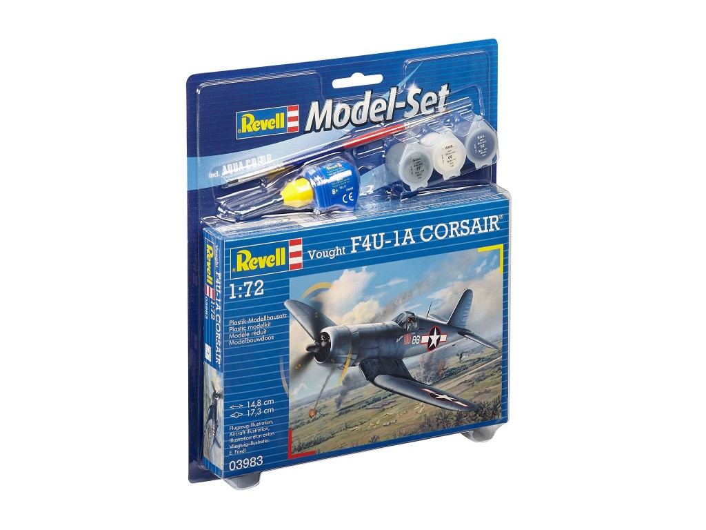 Model Set Vought F4U-1D CORSA - Model Set Vought F4U-1D Corsair