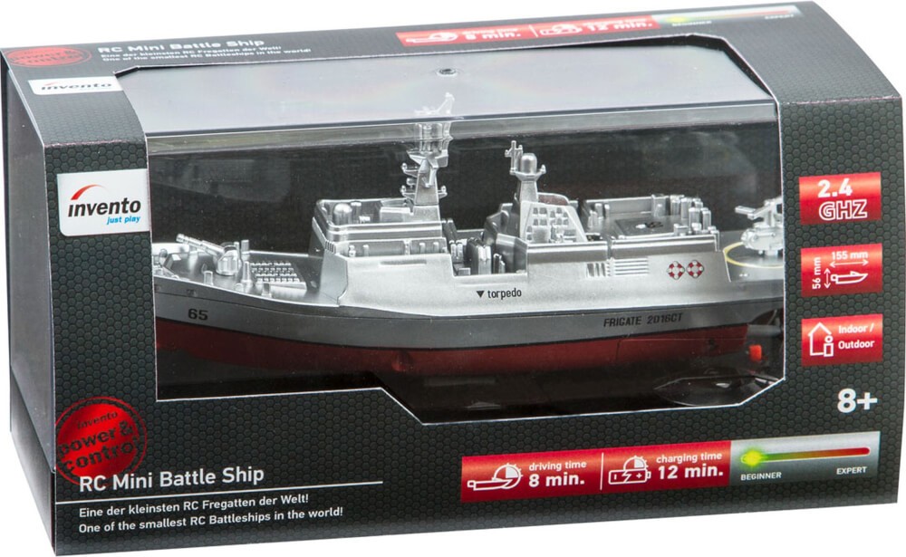 RC Mini Battle Ship - 2.4 Ghz - RC: Mini Battle Ship