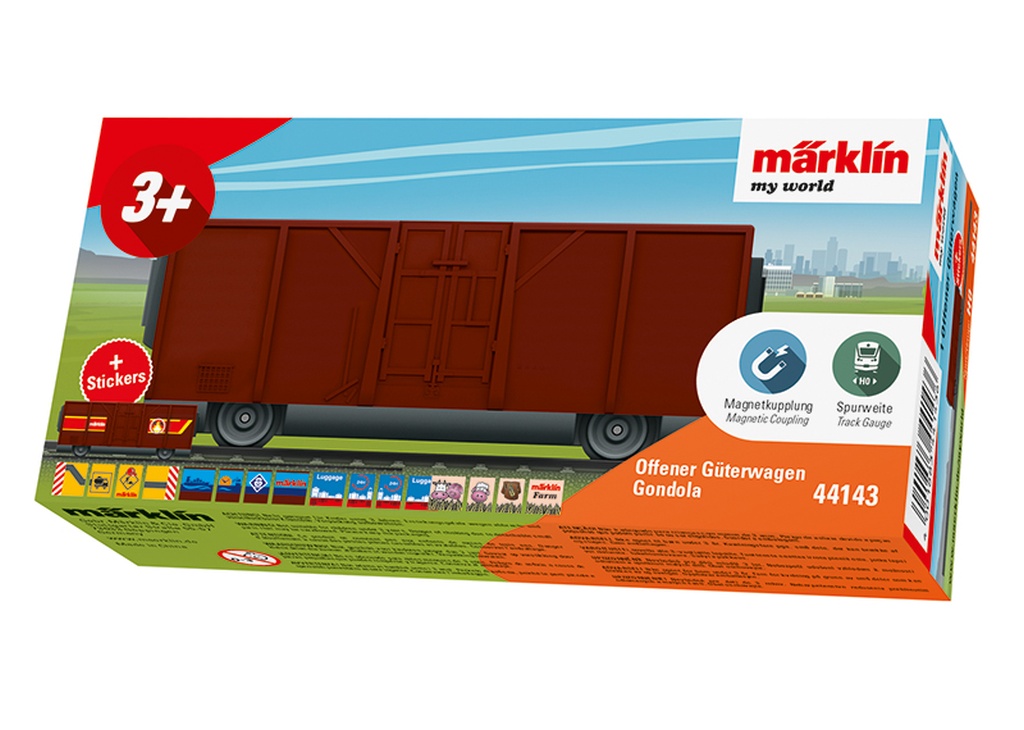 Off. Güterwagen m.Sticker - Märklin my world - Offener Güterwagen