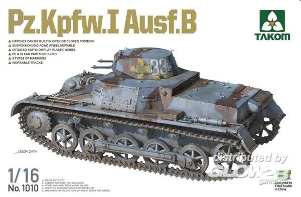Pz.Kpfw.I Ausf.B - Takom 1:16 Pz.Kpfw.I Ausf.B