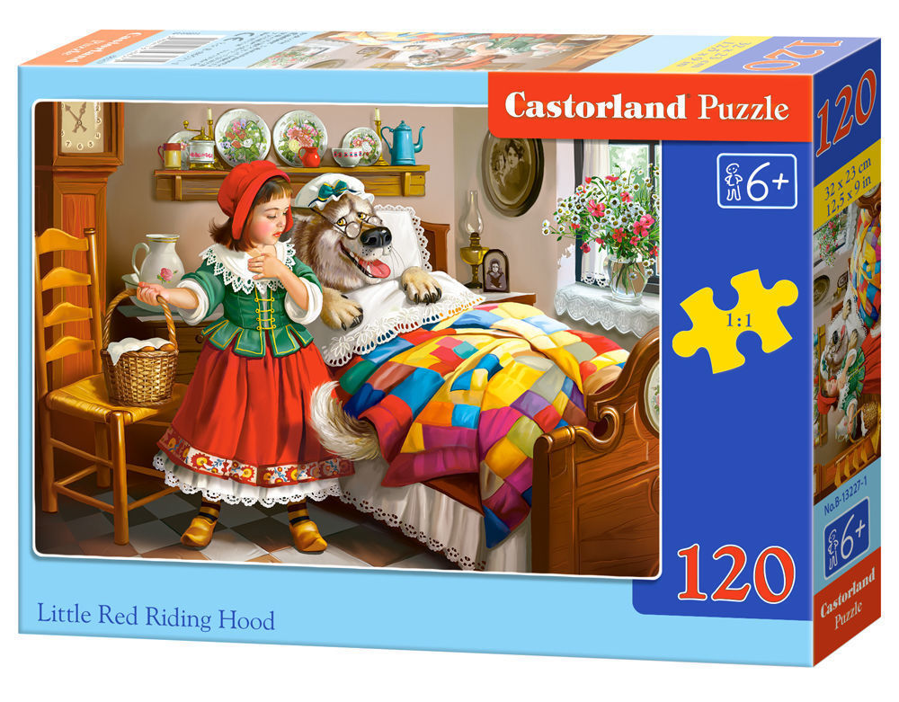 Little Red Riding Hood,Puzzle - Castorland  Little Red Riding Hood,Puzzle 120 Teile