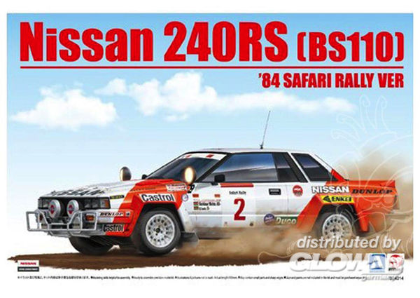 Nissan 240RS (BS110) ´84 Safa - NUNU-BEEMAX 1:24 Nissan 240RS (BS110) ´84 Safari Rally VER