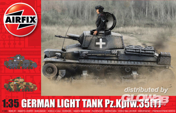 German Light Tank Pz.Kpfw.35 - Airfix 1:35 German Light Tank Pz.Kpfw.35 (t)