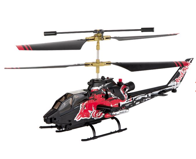 Carrera RC Helicopter RedBull - 2,4GHz Red Bull Cobra TAH-1F ...mit Abstands-/Kollisionssensor !