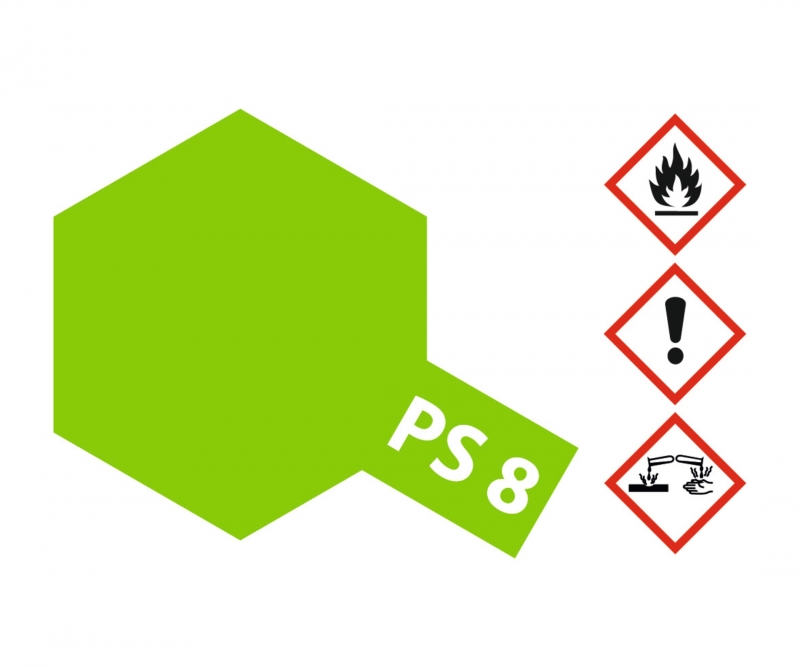 PS 8 hell-grün - PS-8 Hellgrün Polycarbonat 100ml
