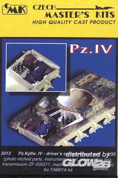 PzKpfw IV, Driver set. - CMK  PzKpfw IV, Driver set.