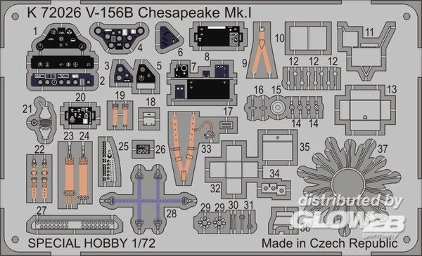 V-156B Chesapeake Mk.I - MPM 1:72 V-156B Chesapeake Mk.I