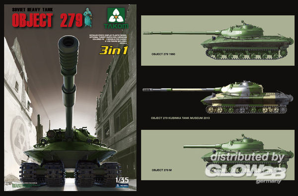 Soviet Heavy Tank Object 279 - Takom 1:35 Soviet Heavy Tank Object 279  3in1