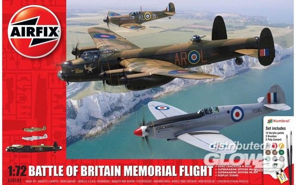 1/72 Battle of Britain Memori - Airfix 1:72 Battle of Britain Memorial Flight