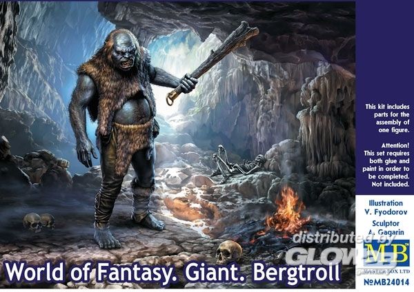 1/24 World of Fantasy Giant. - Master Box Ltd. 1:24 World of Fantasy. Giant.Bergtroll