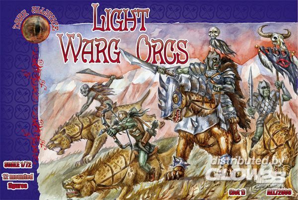 Light Warg Orcs - ALLIANCE 1:72 Light Warg Orcs