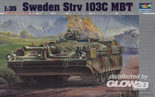 1:35Sweden Tank 103C - Trumpeter 1:35 Schwedischer Schwerer Panzer Strv 103C