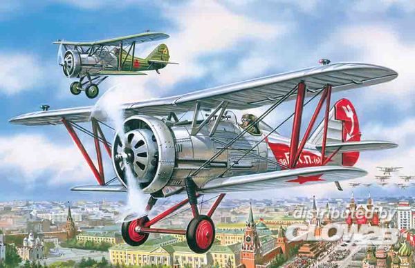 1/72 I-5, Soviet Biplane Figh - ICM 1:72 Polikarpow I-5 Russisches Jagdflugzeug