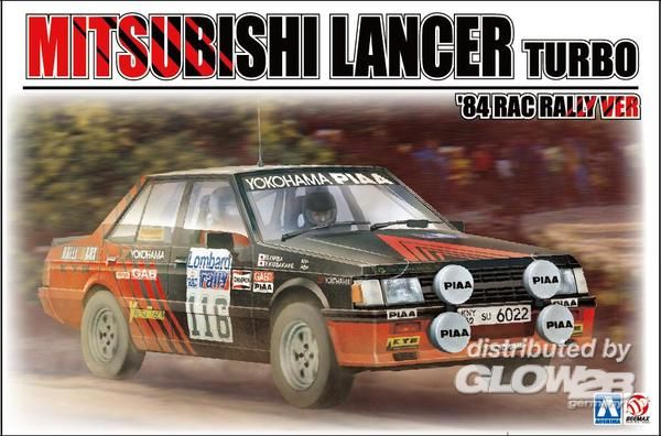 Mitsubishi Lancer Turbo ´84 R - NUNU-BEEMAX 1:24 Mitsubishi Lancer Turbo ´84 RAC Rally Ver.