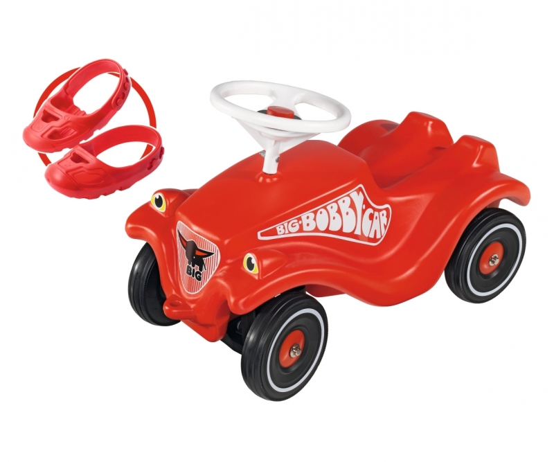 Bobby Car Whisper Wheels - mit Schuhschoner + Flüsterräder