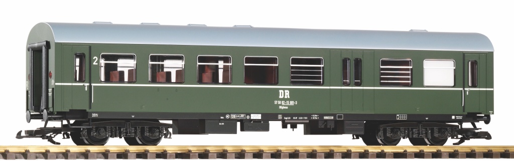 G-Rekowg. 2.Kl. m. Gepäckabte - G Reko-Wagen 2. Klasse DR III mit Gepäckabteil