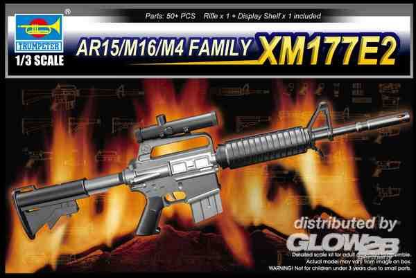 1/3 Small Arms: AR15 - Trumpeter 1:3 AR15/M16/M4 Family-XM177E2