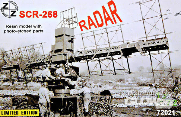 SCR-268 radar - ZZ Modell 1:72 SCR-268 radar