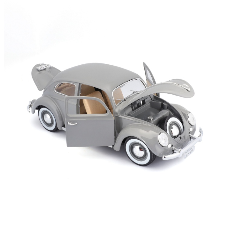 1:18 Volkswagen Käfer (1955) - Bburago 1:18 Volkswagen Käfer (1955), grau