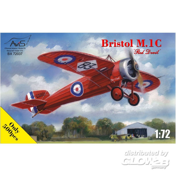 Bristol M.1C "Red Devil - Avis 1:72 Bristol M.1C Red Devil
