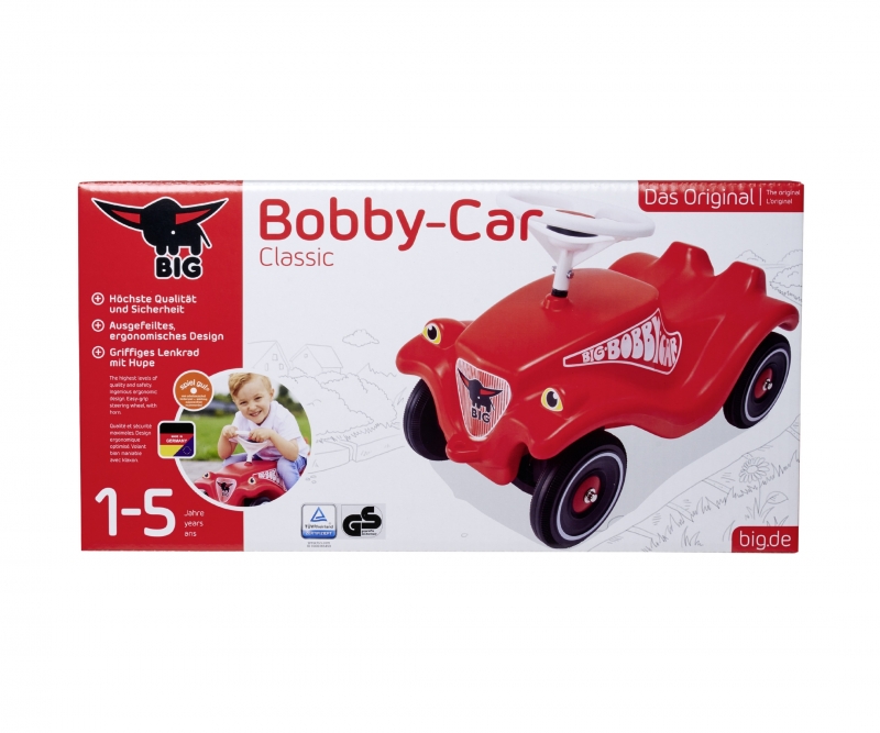 Big Bobbycar 55cm rot - BIG Bobby Car Classic