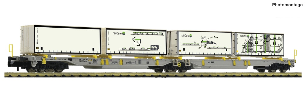 Doppeltragwagen AAE+Railcare