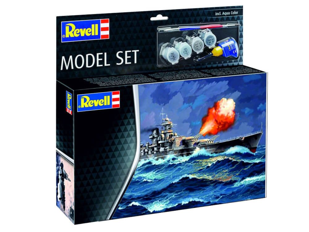 Model Set Gneisenau - Model Set Battleship Gneisenau
