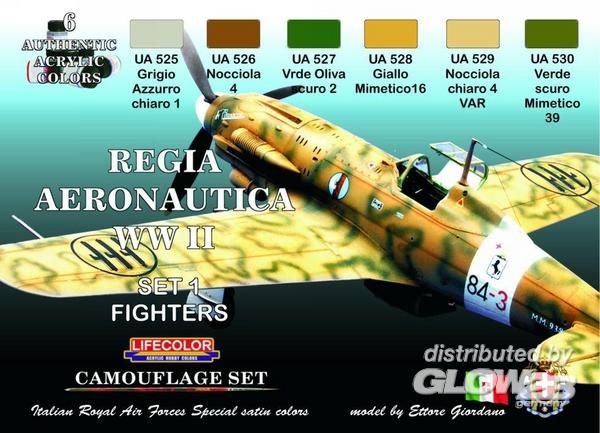 WWII Regia Aeronautica Italia - Lifecolor  WWII Regia Aeronautica Italiana
