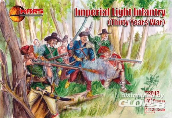 Imperial light infantry, thir - Mars Figures 1:72 Imperial light infantry, thirty years w.