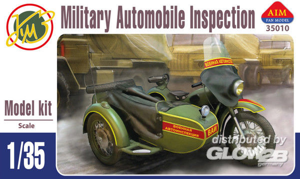 Military Automobile Inspectio - AIM -Fan Modell 1:35 Military Automobile Inspection