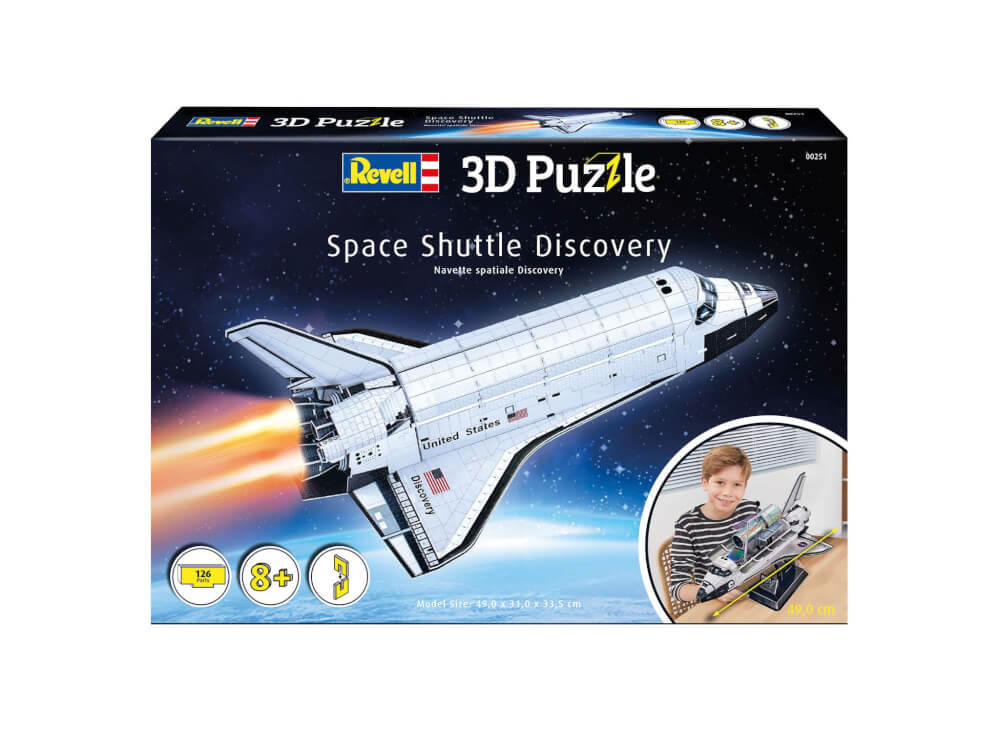 Space Shuttle 3 D Baus. - Space Shuttle Discovery