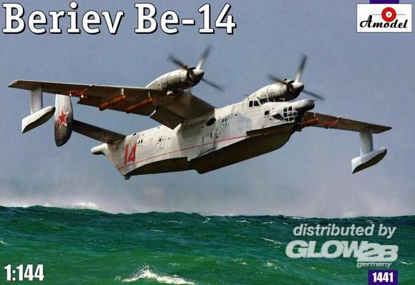 Beriev Be-14 Soviet rescue ai - Amodel 1:144 Beriev Be-14 Soviet rescue aircraft