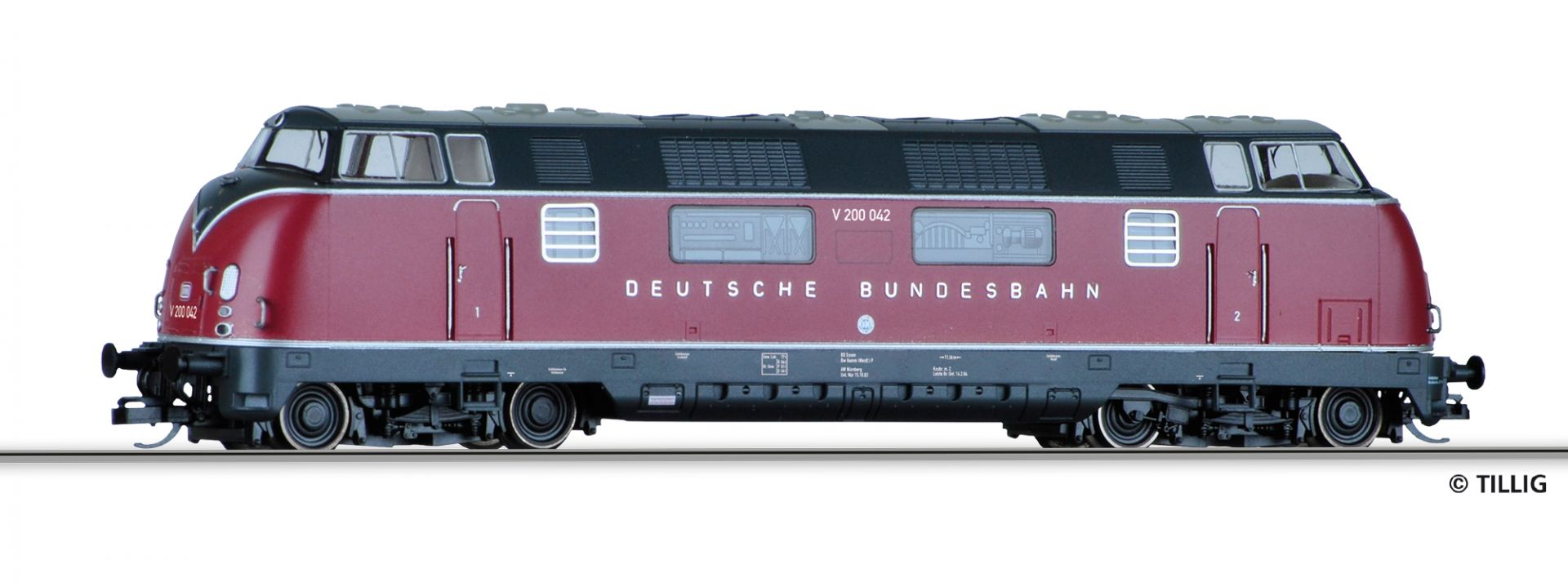 Diesellok V200 042, DB, Ep.II