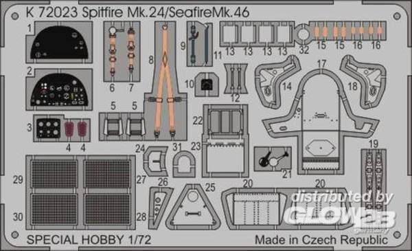 Spitfire Mk.24/Seafire Mk.46 - MPM 1:72 Spitfire Mk.24/Seafire Mk.46