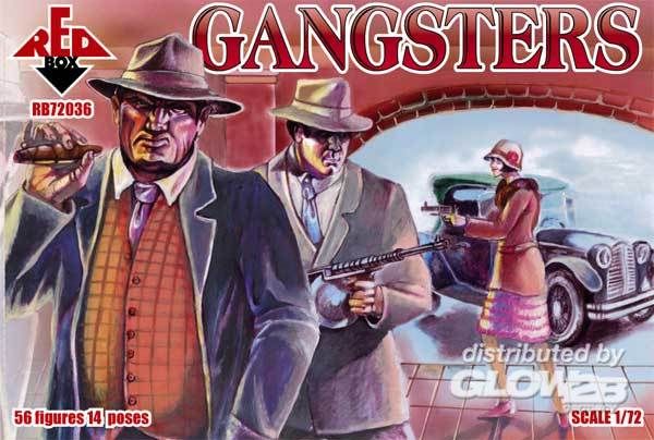Gangsters - Red Box 1:72 Gangsters