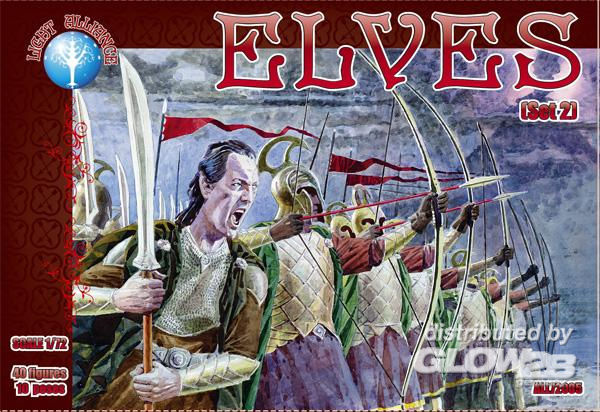 Elves, set 2 - ALLIANCE 1:72 Elves, set 2