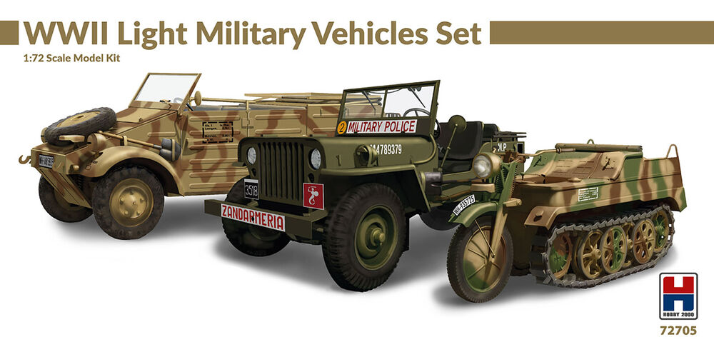 WWII Light Military Vehicles
