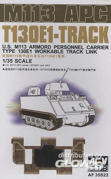 M113 APC TRACKS - AFV-Club 1:35 M113 APC TRACKS
