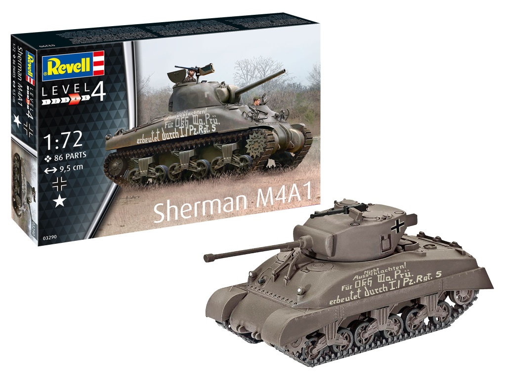 Sherman M4A1 - Sherman M4A1 1:72