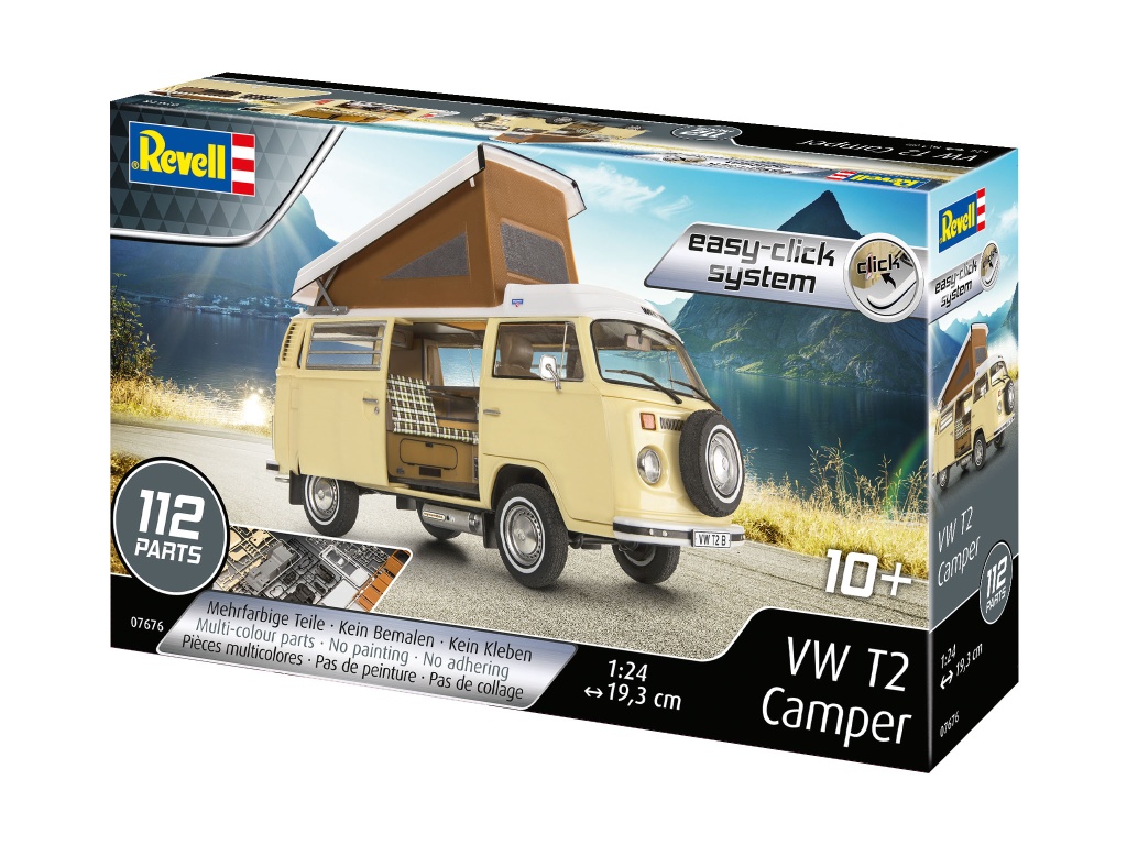 VW T2 Camper 1:24 - VW T2 Camper easy-click-system